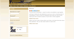 Desktop Screenshot of fictionmarket.org